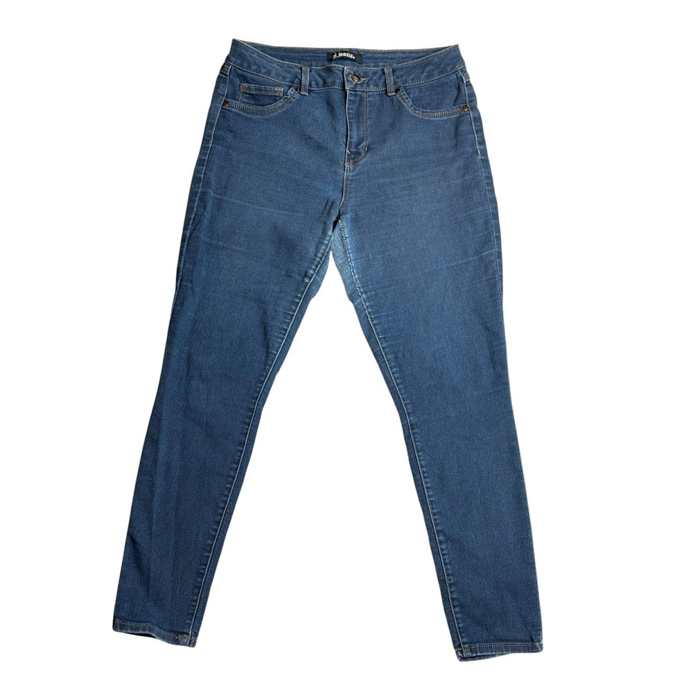 d.jeans Dark Blue Skinny Jeans Size 10 Women's Denim Pants